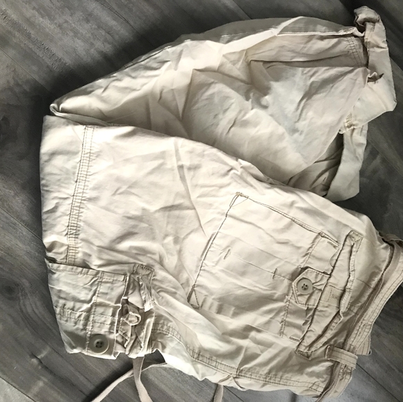 American Eagle Cargo Pants Beige Women's Size 6 - Picture 4 of 4